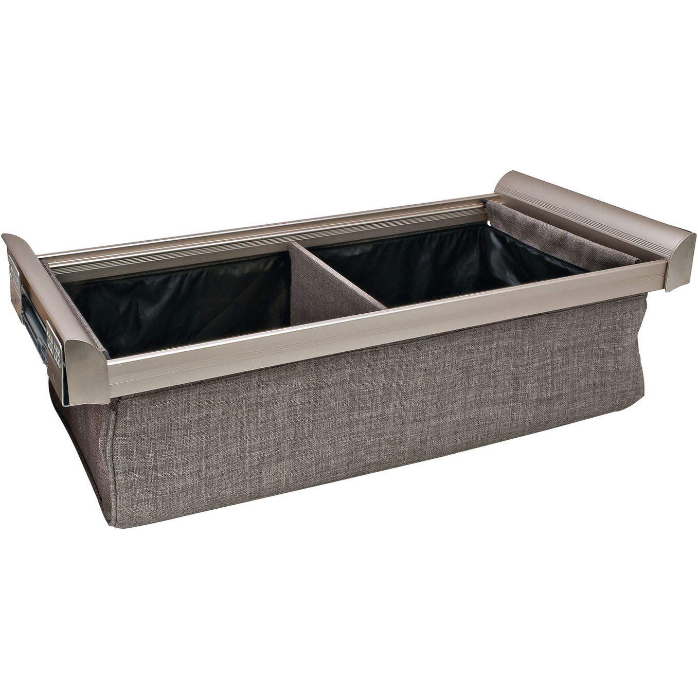 Engage Nickel Deep Drawer 36 Inches with 2 Divider
